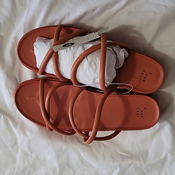 a new day Shoes - A New Day Apricot Orange Dory Sandal